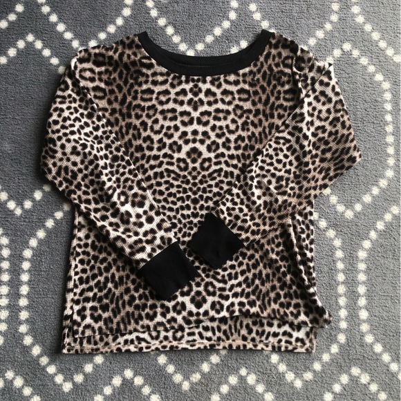 (Betsey Johnson) Leopard Cheetah Animal Print 2-Piece Pajama Set - MEDIUM - Picture 2 of 9